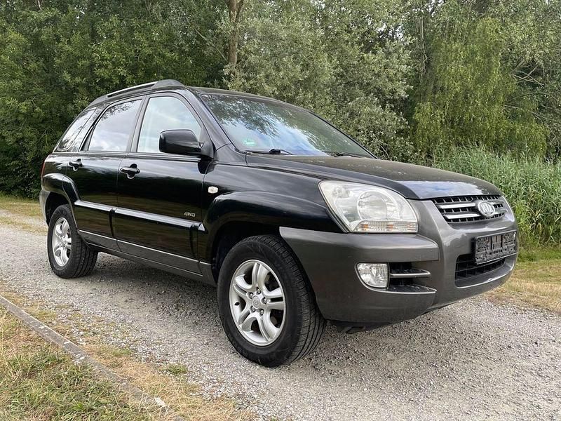 Black cherry Gebraucht 2005 Kia Sportage 2 SUV | 2.490 € (Fairer Preis) - Bild 1/4