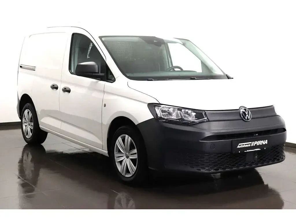 Gebraucht VW Caddy 75 PS (55 kW) 2021 Weiß Van / Kleinbus