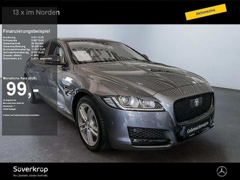 Grau Gebraucht 2017 Jaguar XF Portfolio Limousine | 14.690 € (Guter Preis) - Bild 1/4