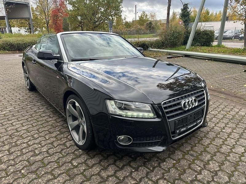 Schwarz Gebraucht 2011 Audi A5 Cabriolet S-Line Cabrio | 9.480 € (Superpreis) - Bild 1/4