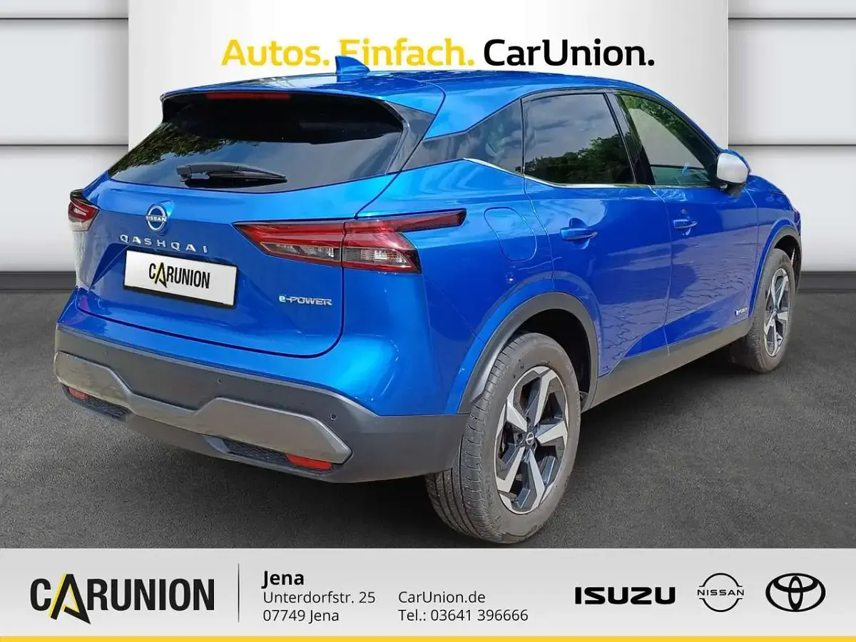Gebraucht Nissan Qashqai N-Connecta 190 PS (139 kW) 2024 Magnetic blue (rcf) SUV