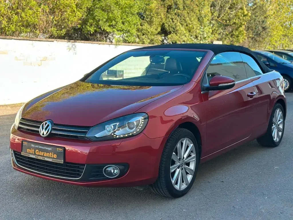 Gebraucht VW Golf Cabriolet 160 PS (117 kW) 2012 Rot Cabrio