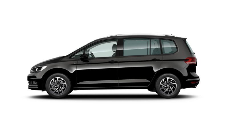 Gebraucht VW Touran Join 150 PS (110 kW) 2019 Schwarz perleffekt Van / Kleinbus