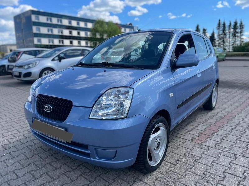 Blau Gebraucht 2006 Kia Picanto 2 Kleinwagen | 2.250 € - Bild 1/4