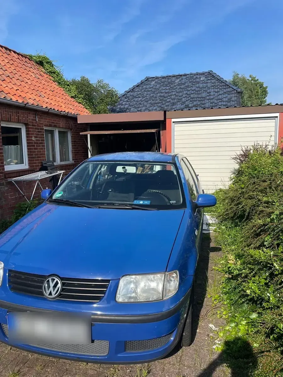 Gebraucht VW Polo 60 PS (44 kW) 2000 Blau Kleinwagen