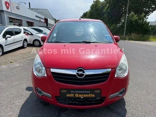 Gebraucht Opel Agila Edition 86 PS (63 kW) 2008 Rot Kleinwagen