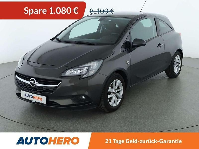 Grau Gebraucht 2016 Opel Corsa drive Kleinwagen | 7.320 € (Fairer Preis) - Bild 1/3