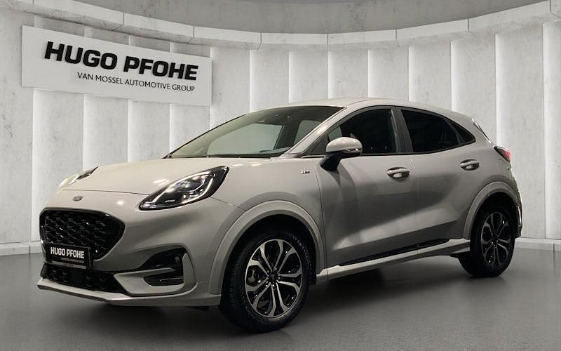 Grau Gebraucht 2021 Ford Puma Gen-E ST-Line X SUV | 19.590 € - Bild 1/4