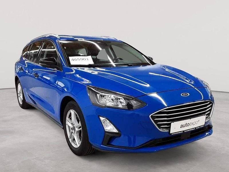 Gebraucht Ford Focus Cool & Connect 120 PS (88 kW) 2021 Verkehrsblau ral 5017 Kombi