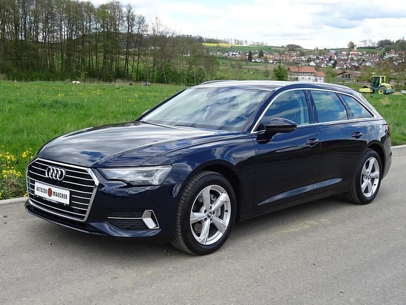 Firmamentblau metallic Gebraucht 2020 Audi A6 Sport Kombi | 26.990 € (Superpreis) - Bild 1/4