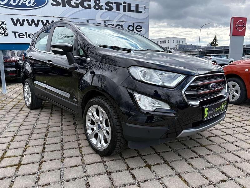 Gebraucht Ford Ecosport Titanium 125 PS (91 kW) 2022 Obsidianschwarz metallic SUV