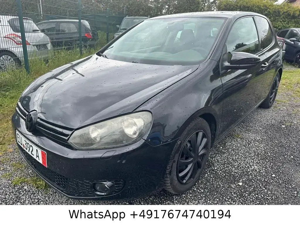 Brugt VW Golf VI Style 86 HK (63 kW) 2011 Sort Hatchback