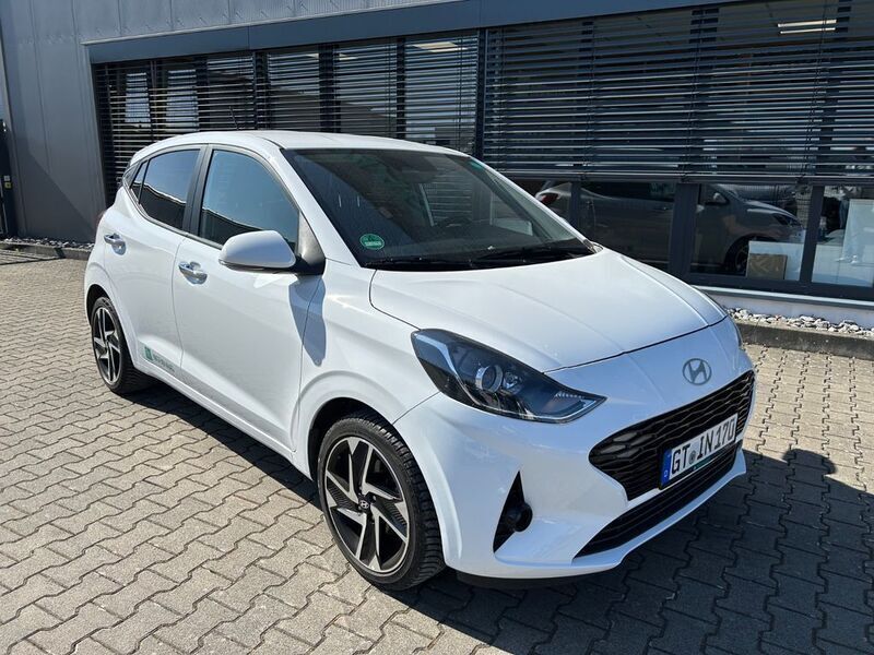 Weiß Gebraucht 2024 Hyundai i10 Prime Kleinwagen | 14.980 € (Fairer Preis) - Bild 1/4
