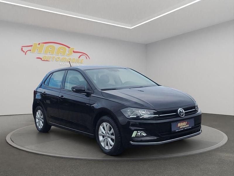 Gebraucht VW Polo Highline 95 PS (69 kW) 2018 Schwarz Kleinwagen