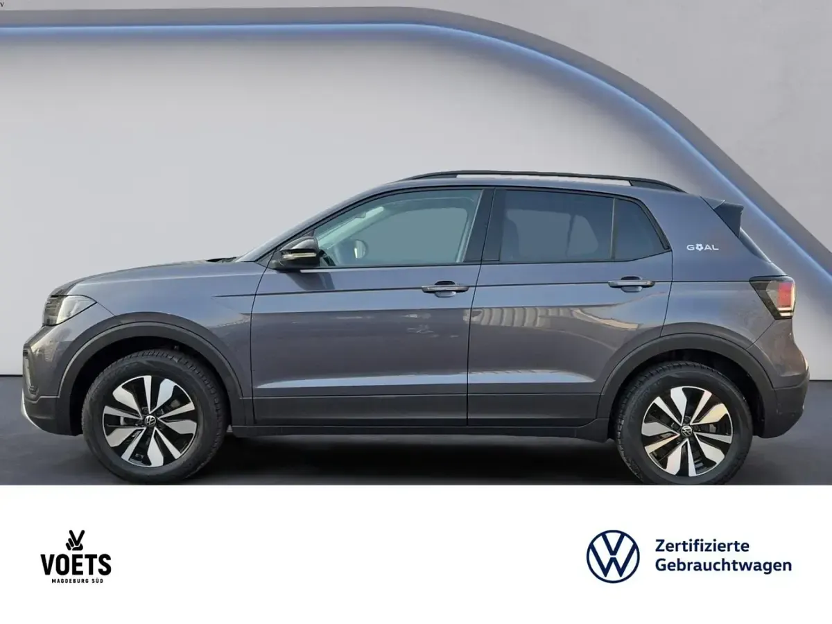 Gebraucht VW T-Cross Goal 95 PS (69 kW) 2025 Grau SUV