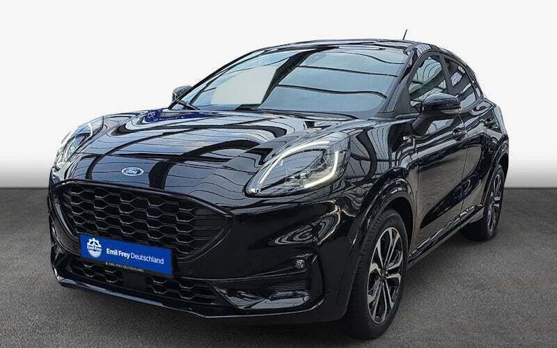 Agate black metallic Gebraucht 2023 Ford Puma ST-Line SUV | 22.920 € (Guter Preis) - Bild 1/4