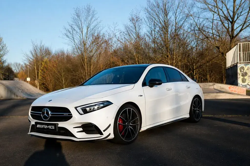 Gebraucht Mercedes A35 AMG AMG 306 PS (225 kW) 2022 Weiß Limousine