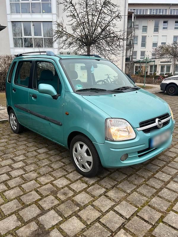 Gebraucht Opel Agila 75 PS (55 kW) 2004 Grün Van / Kleinbus