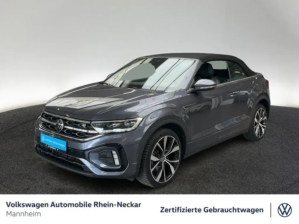 Gebraucht VW T-Roc Cabriolet R-line 150 PS (110 kW) 2023 Grau Cabrio