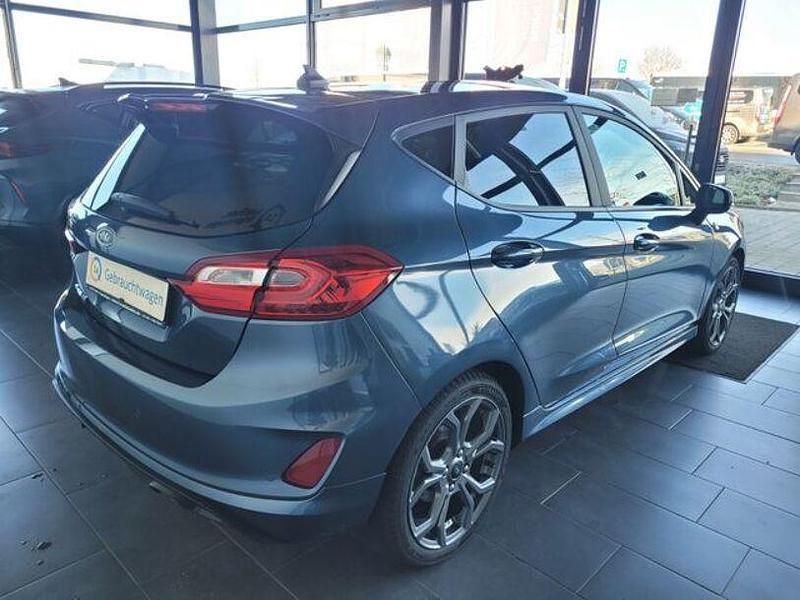 Gebraucht Ford Fiesta ST-Line 101 PS (74 kW) 2018 Blau Kleinwagen