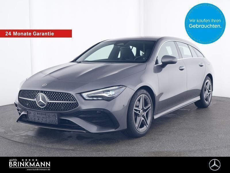 Grau Gebraucht 2024 Mercedes CLA180 Shooting Brake AMG line Kombi | 29.829 € (Fairer Preis) - Bild 1/4