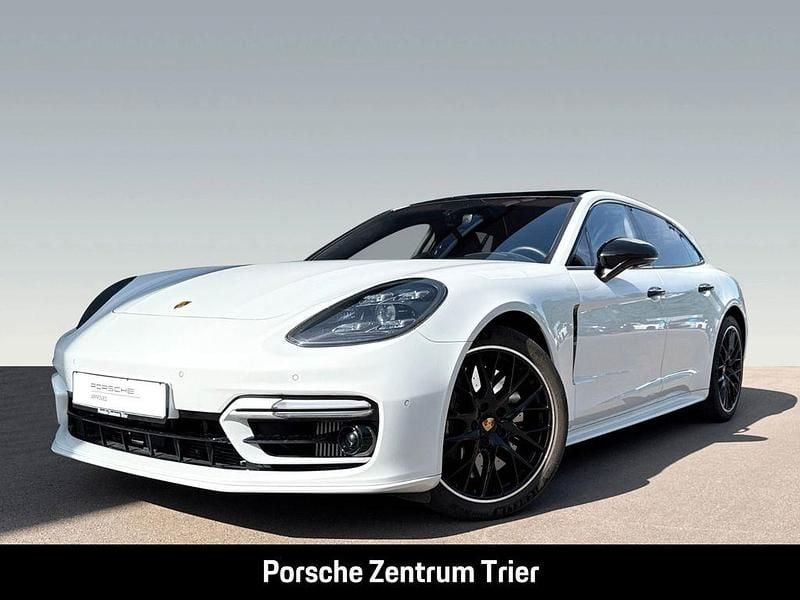 Weiß Gebraucht 2023 Porsche Panamera Turbo S Sport Turismo Limousine | 122.900 € (Superpreis) - Bild 1/4