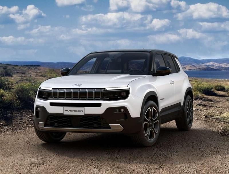 Neu Jeep Avenger Summit 110 PS (80 kW) 2026 Snow white mit dach in volcano SUV