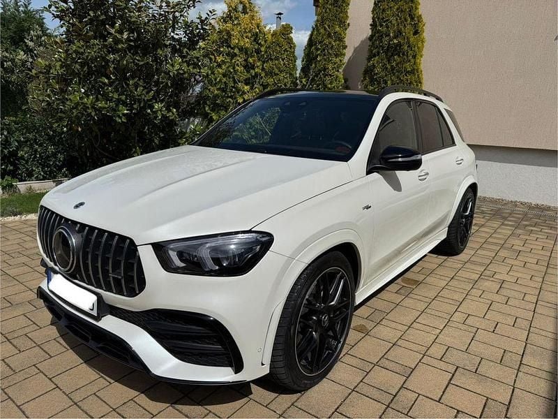 Weiß Gebraucht 2022 Mercedes GLE53 AMG AMG SUV | 91.020 € (Teuer) - Bild 1/4