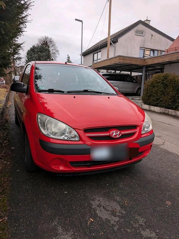 Gebraucht Hyundai Getz 62 PS (45 kW) 2008 Rot Kleinwagen
