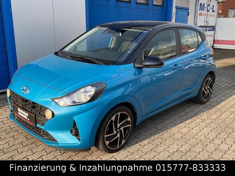 Gebraucht Hyundai i10 84 PS (61 kW) 2022 Blau Kleinwagen