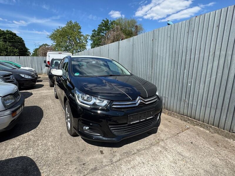 Schwarz Gebraucht 2015 Citroën C4 Attraction Limousine | 4.800 € (Superpreis) - Bild 1/4