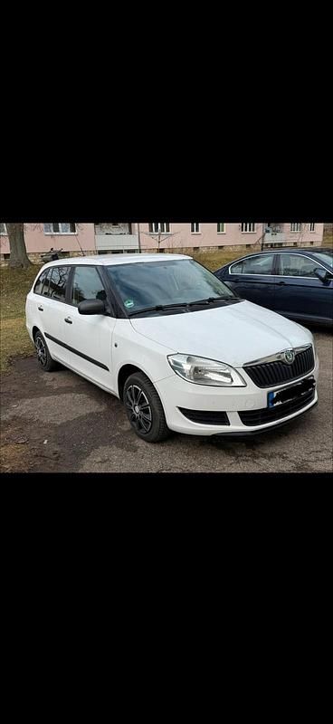 Gebraucht Skoda Fabia 90 PS (66 kW) 2010 Weiß Kombi