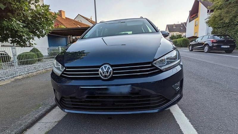 Blau Gebraucht 2014 VW Golf Sportsvan Comfortline Van / Kleinbus | 10.800 € (Fairer Preis) - Bild 1/4