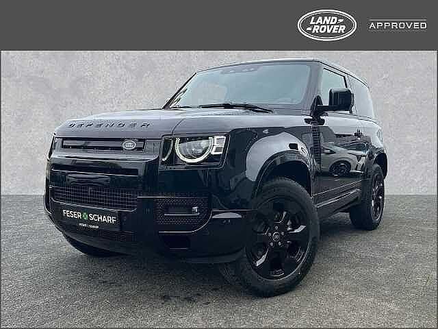 Santorini black Gebraucht 2025 Land Rover Defender SE Dynamic SUV | 76.850 € (Superpreis) - Bild 1/4