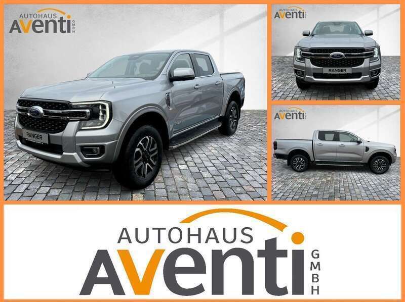 Iconic silver metallic Neu 2024 Ford Ranger Limited Abholung | 47.989 € (Fairer Preis) - Bild 1/4