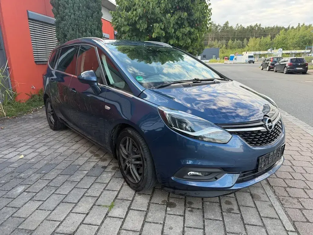 Gebraucht Opel Zafira 170 PS (125 kW) 2017 Blau Van / Kleinbus