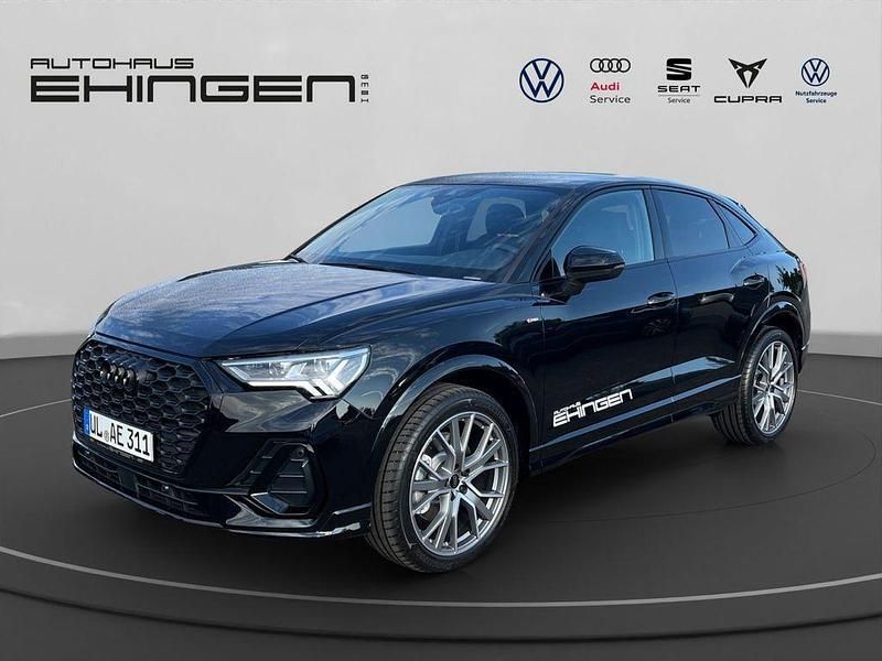 Mythosschwarz metallic Gebraucht 2025 Audi Q3 Sportback S-Line SUV | 52.488 € (Teuer) - Bild 1/3