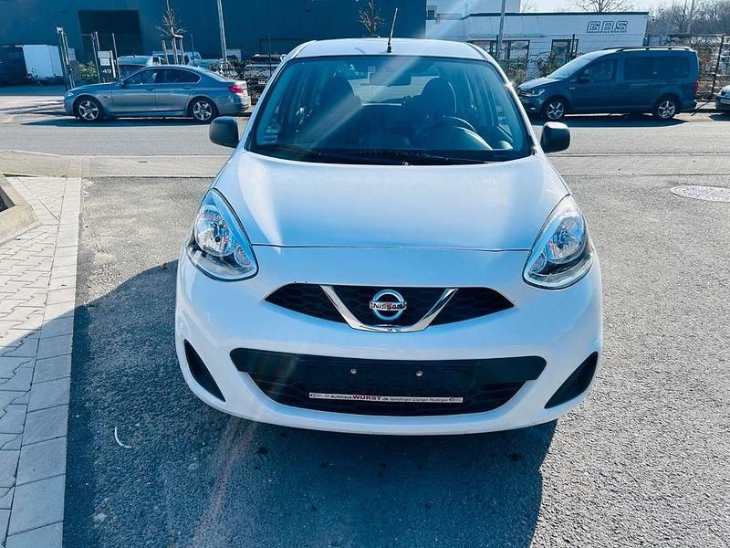 Gebraucht Nissan Micra Visia 80 PS (58 kW) 2013 Weiß Kleinwagen
