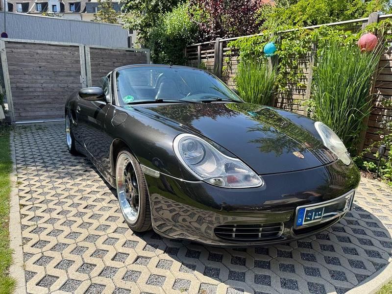 Schwarz Gebraucht 2000 Porsche Boxster S Cabrio | 15.990 € (Etwas zu teuer) - Bild 1/4