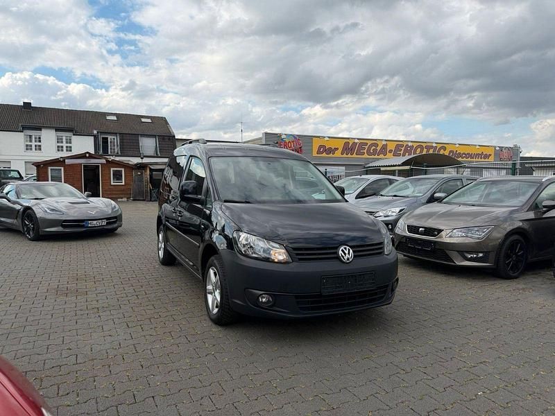 Gebraucht VW Caddy Trendline 105 PS (77 kW) 2011 Schwarz Van / Kleinbus