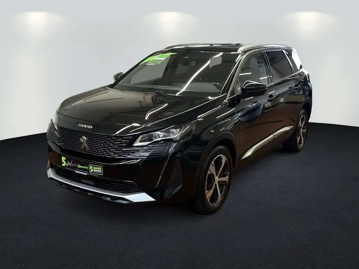 Gebraucht Peugeot 5008 GT 131 PS (96 kW) 2023 Schwarz SUV