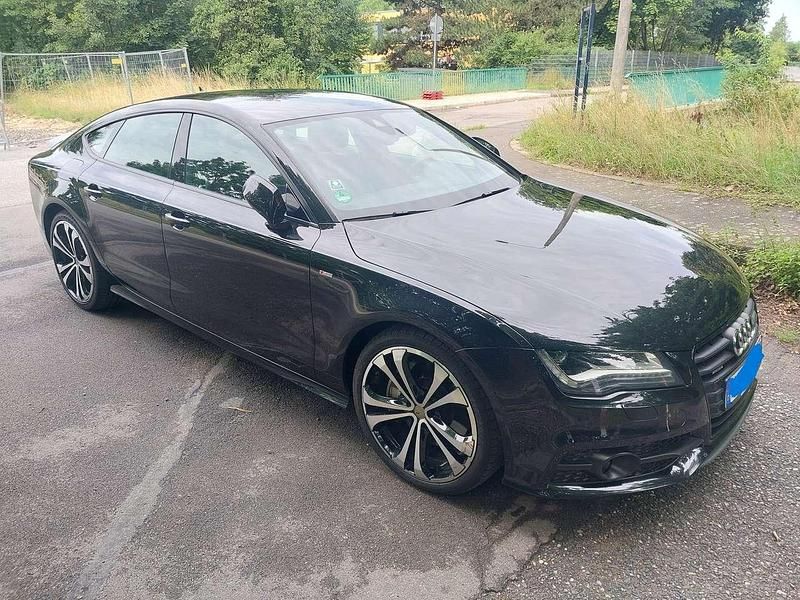 Schwarz Gebraucht 2012 Audi A7 Sportback Sport Kleinwagen | 28.000 € - Bild 1/4