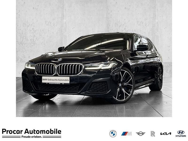 Schwarz Gebraucht 2022 BMW 530 M Sport Kombi | 36.790 € (Fairer Preis) - Bild 1/4
