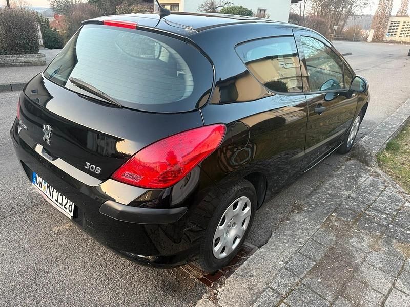 Gebraucht Peugeot 308 120 PS (88 kW) 2010 Schwarz Kleinwagen