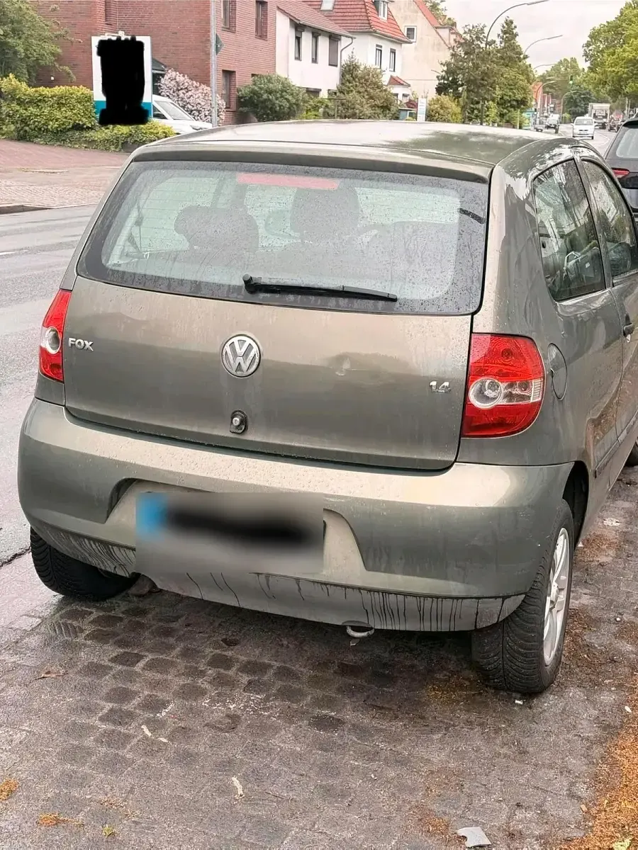 Gebraucht VW Fox 74 PS (54 kW) 2006 Grün Kleinwagen