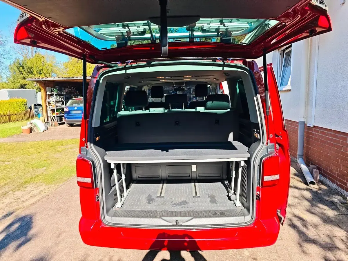 Brugt VW T5 114 HK (83 kW) 2014 Rød Van