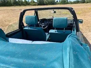 Gebraucht VW Golf Cabriolet Edition 76 PS (55 kW) 1990 Grün Cabrio