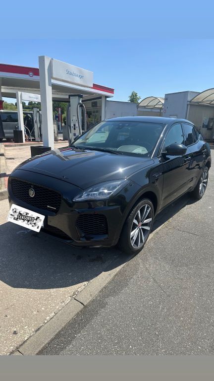 Schwarz Gebraucht 2018 Jaguar E-Pace SUV | 23.999 € (Teuer) - Bild 1/4