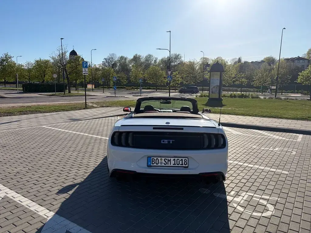 Gebraucht Ford Mustang GT 449 PS (330 kW) 2018 Weiß Cabrio