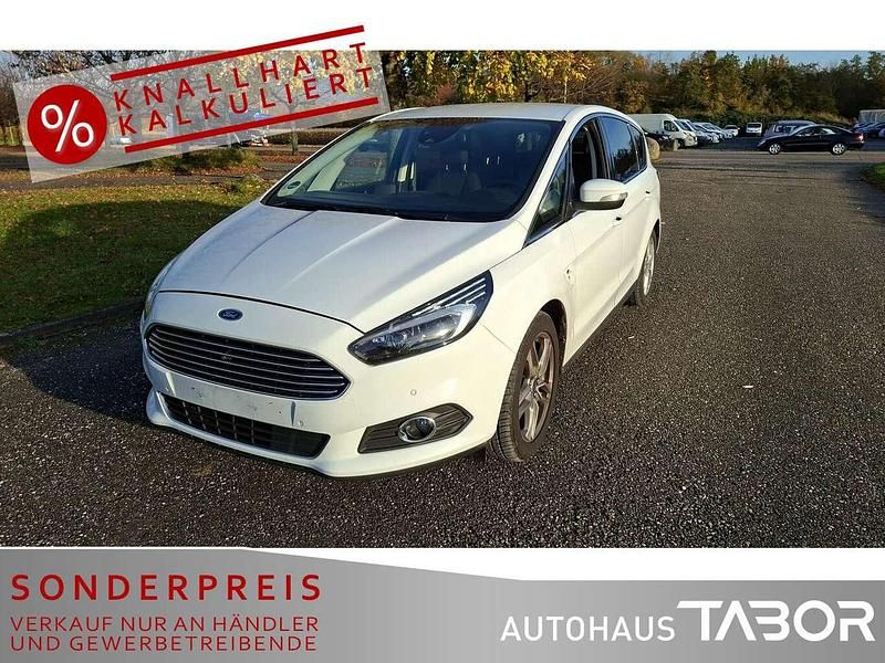 Gebraucht Ford S-MAX Titanium 150 PS (110 kW) 2019 Frozen white Van / Kleinbus